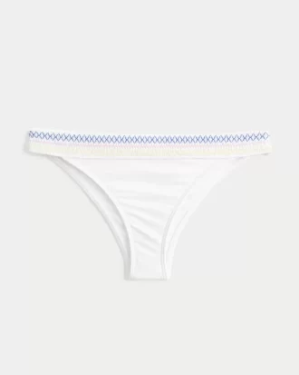 Smocked vyötärö High-Leg Cheekiest Bikini Bottom