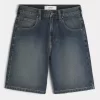 Snake Graphic Baggy Denim shortsit Snake Graphic Baggy Denim shortsit