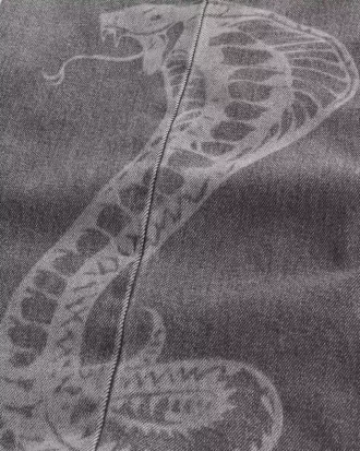Snake Graphic Super Baggy Farkut