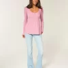 Solmittava Henley Babydoll -toppi Solmittava Henley Babydoll -toppi