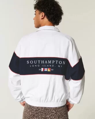 Southampton NY Graphic vetoketjullinen takki