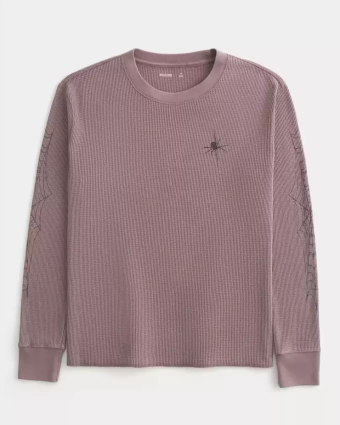 Spider Graphic Thermal Crew -paita Spider Graphic Thermal Crew -paita