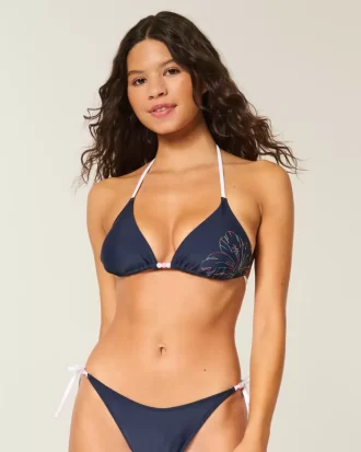 Spring Break Halter Triangle Bikinitoppi