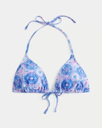 Spring Break Halter Triangle Bikinitoppi