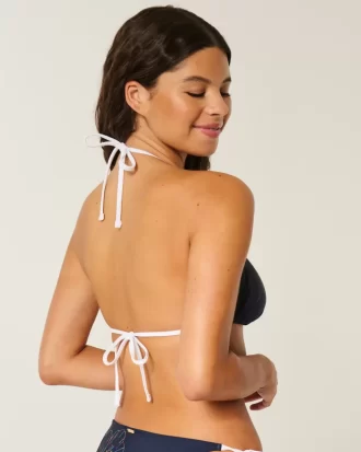 Spring Break Halter Triangle Bikinitoppi