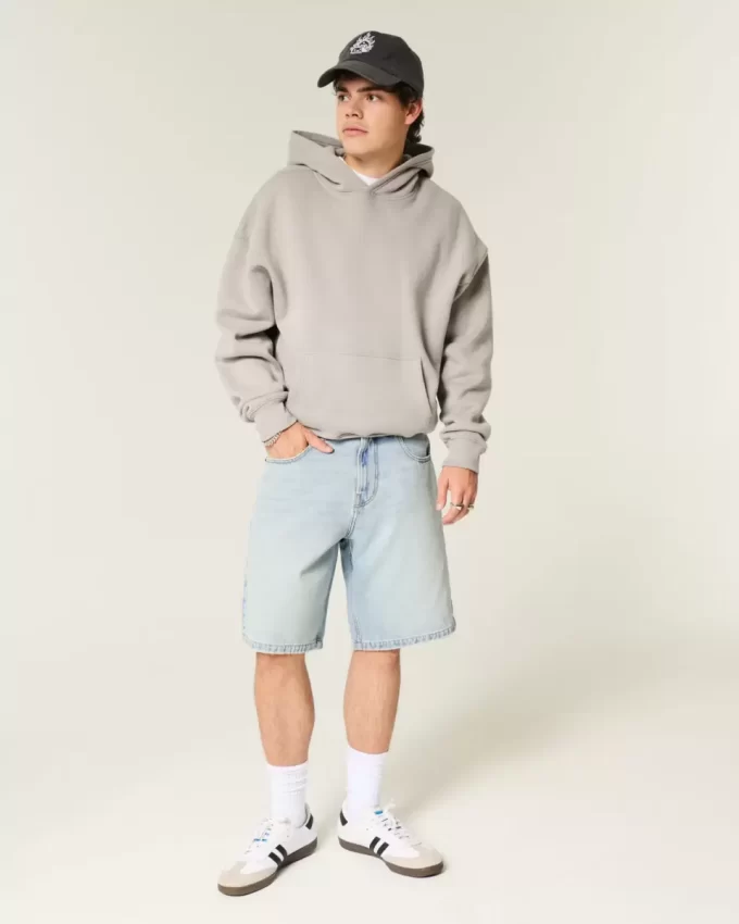 Star Graphic Baggy Denim shortsit Star Graphic Baggy Denim shortsit