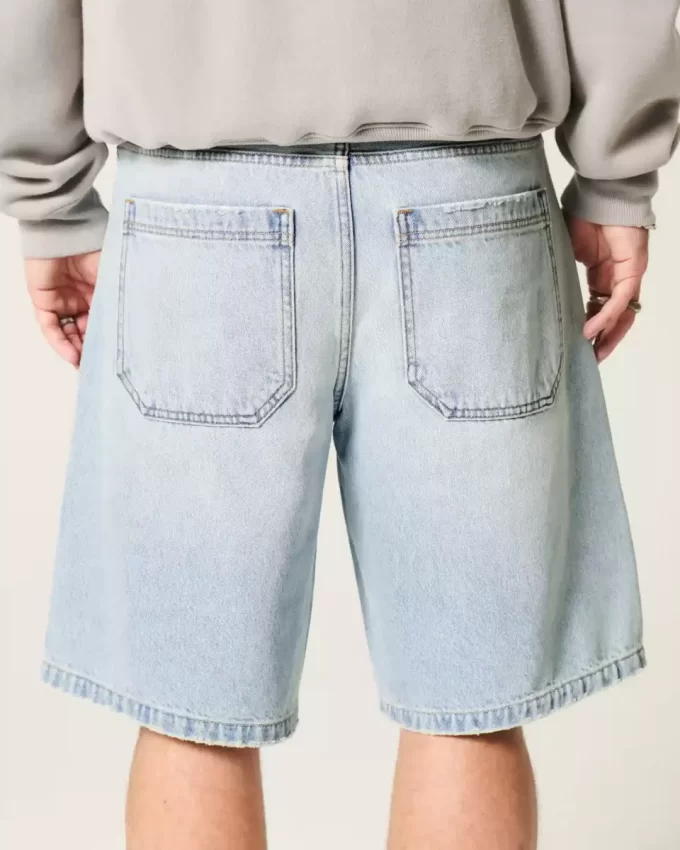 Star Graphic Baggy Denim shortsit Star Graphic Baggy Denim shortsit