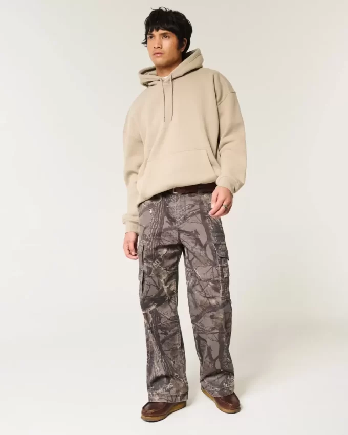Super Baggy Camo Cargo -housut Super Baggy Camo Cargo -housut