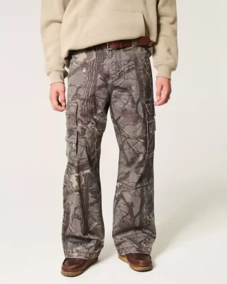 Super Baggy Camo Cargo -housut