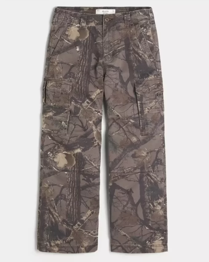 Super Baggy Camo Cargo -housut Super Baggy Camo Cargo -housut