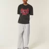 Super Baggy Los Angeles Back Pocket Graphic collegehousut Super Baggy Los Angeles Back Pocket Graphic collegehousut