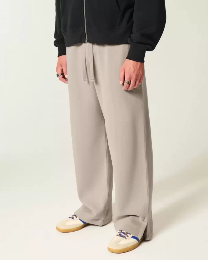 Super Baggy Y2K Split Hem lenkkeilyhousut