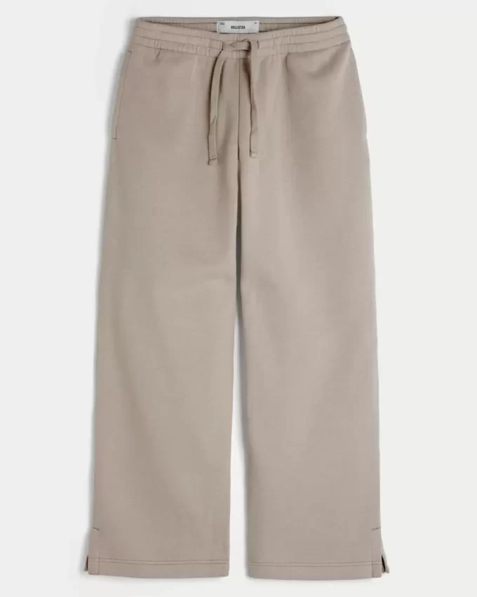 Super Baggy Y2K Split Hem lenkkeilyhousut