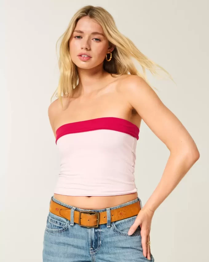 Taylor Seamless Fabric Reversable Tube Top Taylor Seamless Fabric Reversable Tube Top
