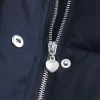 Tekoturkiksella vuorattu puffertakki
