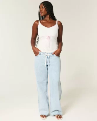 Tie-Front Sweater Tank