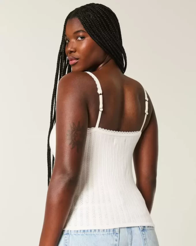Tie-Front Sweater Tank Tie-Front Sweater Tank