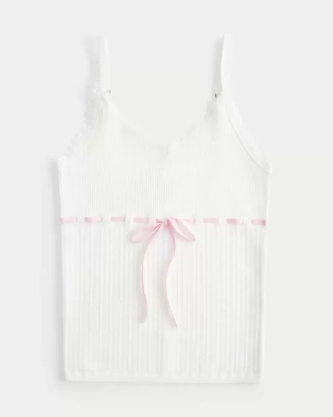 Tie-Front Sweater Tank Tie-Front Sweater Tank