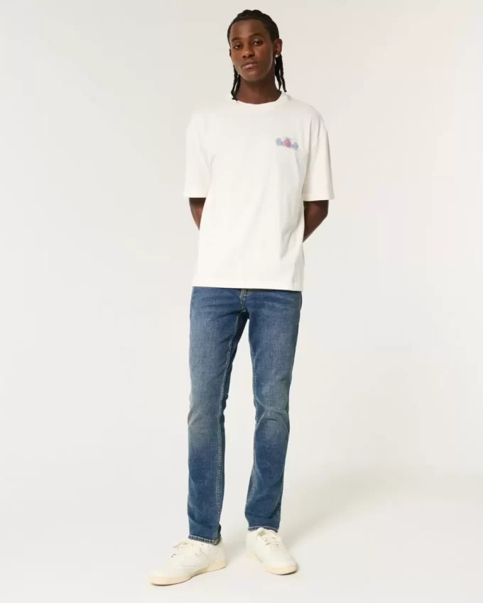 Tummat Medium Wash Skinny Farkut