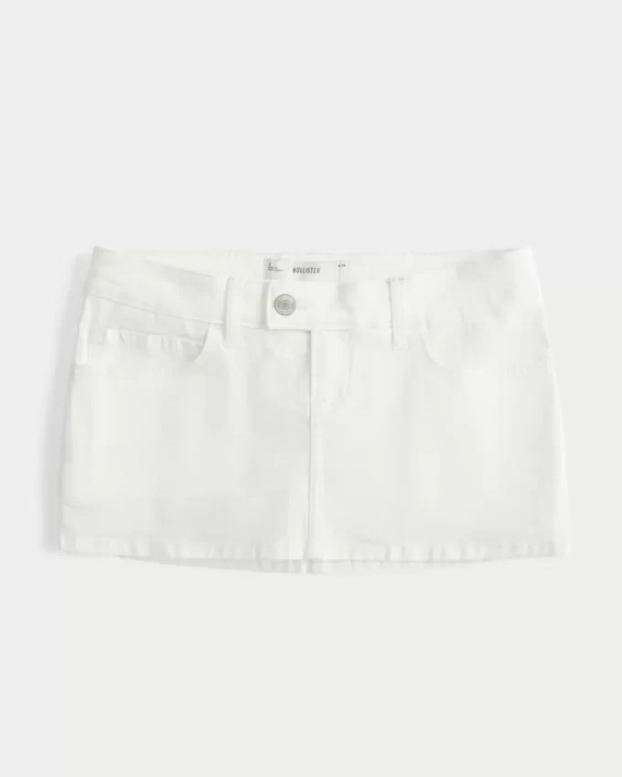 Twill Micro Mini Skort