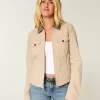 Twill vetoketjullinen takki
