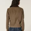 Twill vetoketjullinen takki