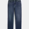 Ultra High-Rise Dark Wash 90-luvun suorat farkut Ultra High-Rise Dark Wash 90-luvun suorat farkut