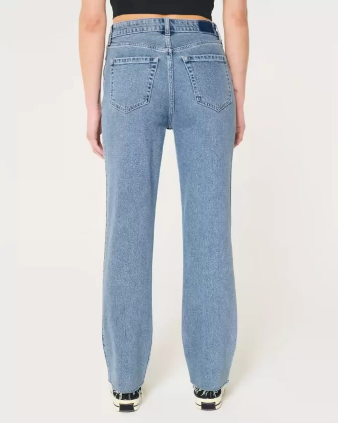 Ultra High-Rise Medium Wash 90-luvun suorat farkut Ultra High-Rise Medium Wash 90-luvun suorat farkut