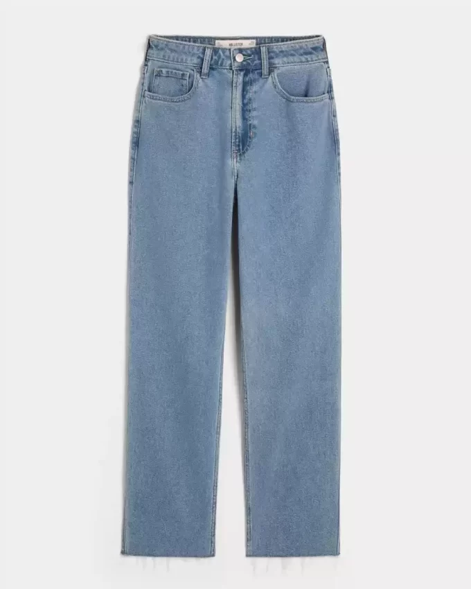Ultra High-Rise Medium Wash 90-luvun suorat farkut Ultra High-Rise Medium Wash 90-luvun suorat farkut