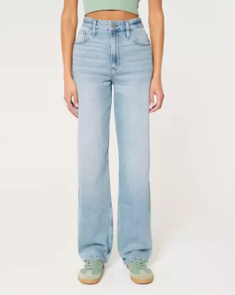 Ultra High-Rise Medium Wash Dad Farkut
