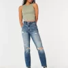 Ultra High-Rise repeytyneet Medium Wash Mom Farkut Ultra High-Rise repeytyneet Medium Wash Mom Farkut