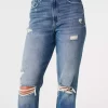 Ultra High-Rise repeytyneet Medium Wash Mom Farkut Ultra High-Rise repeytyneet Medium Wash Mom Farkut