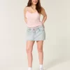 Vaalea pesukengännauha Denim Mini Skort