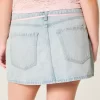 Vaalea pesukengännauha Denim Mini Skort