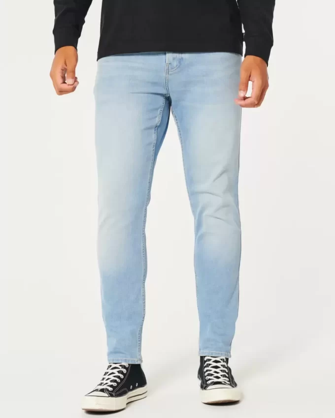 Vaaleapesuiset Athletic Skinny Farkut Vaaleapesuiset Athletic Skinny Farkut