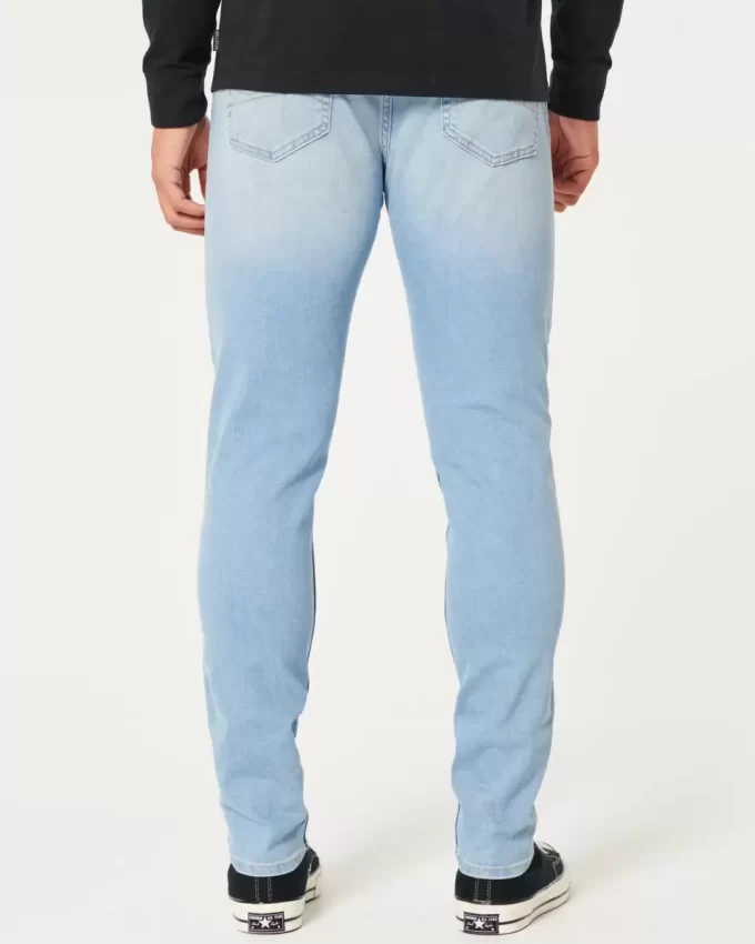 Vaaleapesuiset Athletic Skinny Farkut Vaaleapesuiset Athletic Skinny Farkut