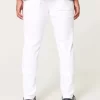 Valkoiset Athletic Skinny Farkut