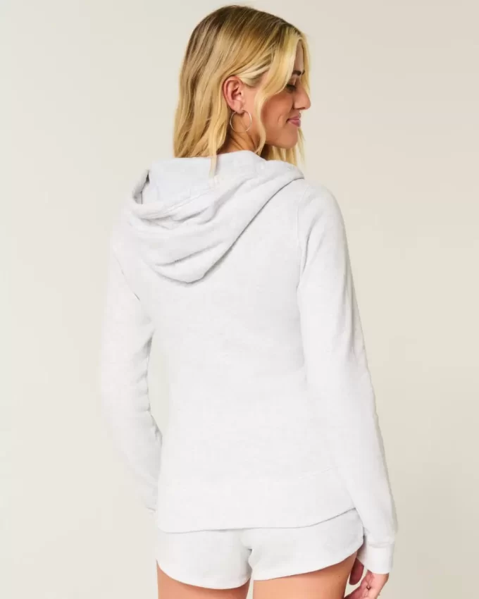 Vetoketjullinen huppari