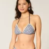 Virkattu Trim Triangle -bikinipusero