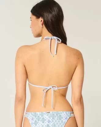 Virkattu Trim Triangle -bikinipusero