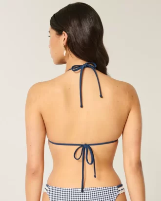 Virkattu Trim Triangle -bikinipusero