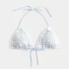Virkattu Trim Triangle -bikinipusero Virkattu Trim Triangle -bikinipusero
