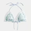 Virkattu Trim Triangle -bikinipusero