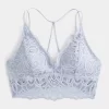 Virkatutyylinen pitsinen bralette