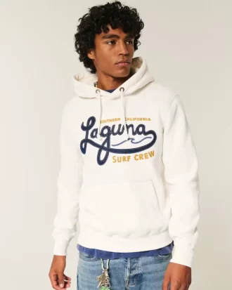 Vohvelivuorattu Laguna Graphic Surf Crew Graphic -huppari
