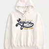 Vohvelivuorattu Laguna Graphic Surf Crew Graphic -huppari Vohvelivuorattu Laguna Graphic Surf Crew Graphic -huppari