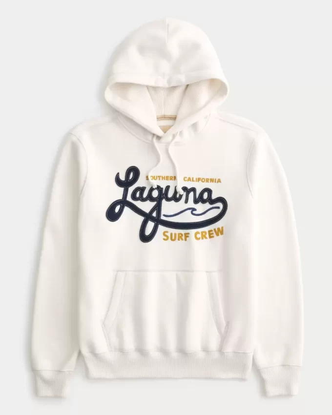 Vohvelivuorattu Laguna Graphic Surf Crew Graphic -huppari Vohvelivuorattu Laguna Graphic Surf Crew Graphic -huppari