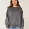 Ylisuuri Angel Wings Graphic Crew -huppari Ylisuuri Angel Wings Graphic Crew -huppari