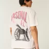 Ylisuuri Arsenal Graphic T-paita Ylisuuri Arsenal Graphic T-paita
