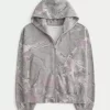 Ylisuuri Camo vetoketjullinen huppari Ylisuuri Camo vetoketjullinen huppari